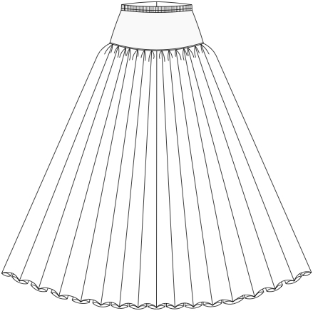 Lne drawing Style 500 Serenade TUTU
