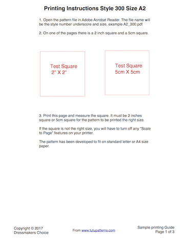 Printing Guide Image